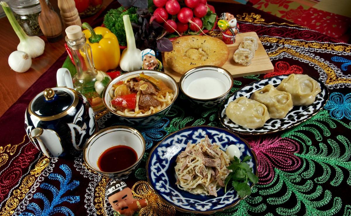 المطبخ القيرغيزي: الطعام والشراب